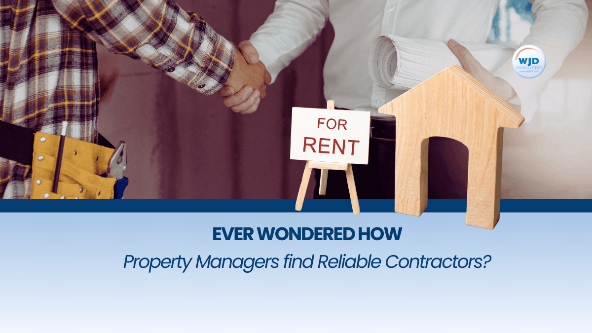 Ever wondered how property managers find reliable contractors